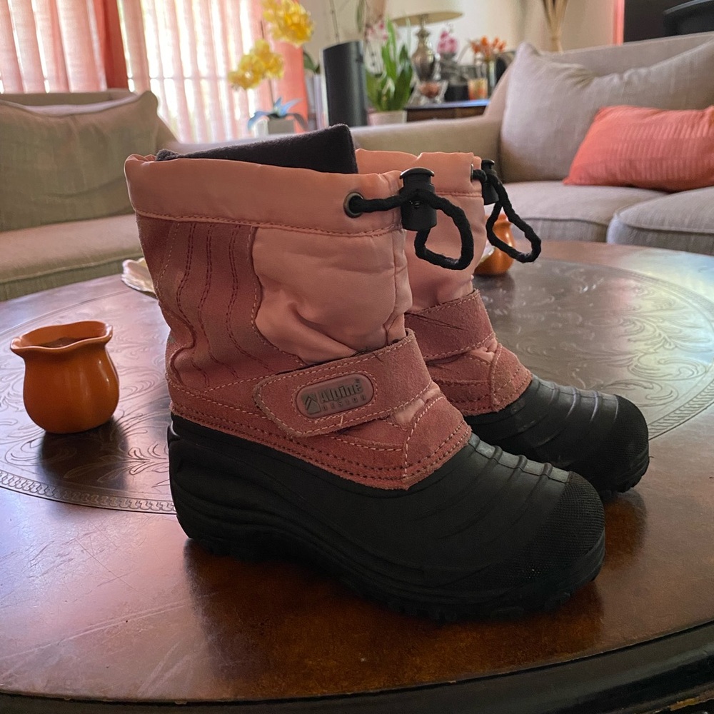 Kids Alpine Design Girls Winter Snow Boots - Size 13M